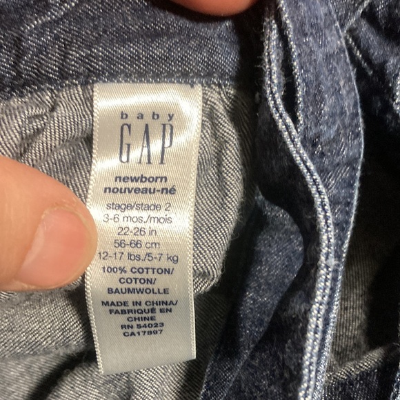 Clearance Gap newborn Jean skirt - Picture 3 of 4